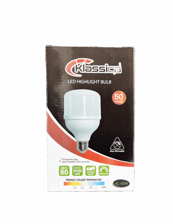 Bombillo LED 50 Watt Klassica
