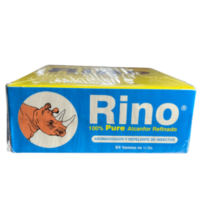 Alcanfor refinado 100% puro 64 tabletas
