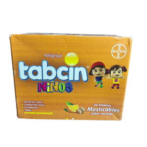 TABCIN DE NIÑOS MASTICABLE X48