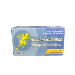 Diclofenac Sódico 100 tabletas