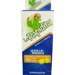 La Rapidita quita resaca 60 tabletas