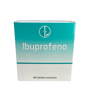 Ibuprofeno 800mg 100 tabletas Caplin