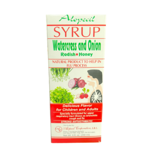 Jarabe Berro y Cebolla Rábano Miel 8 Oz