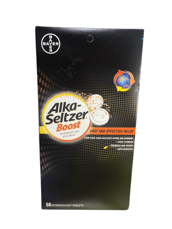 Alka Seltzer Boost Negro 50 Tab