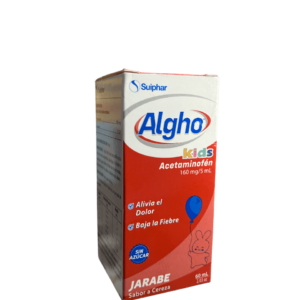 Algho Kids Acetaminofén Jarabe 160mg