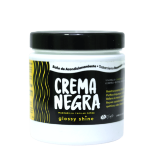 Mascarilla Capilar Crema Negra Detox 16oz