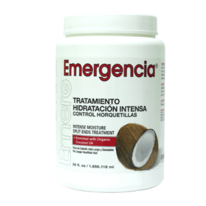 Tratamiento hidratación intensa control horquetillas - aceite orgánico de coco Emergencia 56oz