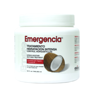 Tratamiento hidratación intensa control horquetillas - aceite orgánico de coco Emergencia 32oz