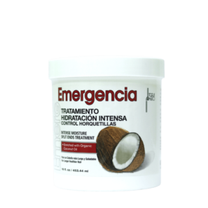 Tratamiento hidratación intensa control horquetillas - aceite orgánico de coco Emergencia 16oz