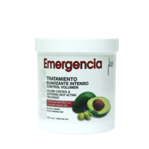 Tratamiento suavizante intenso control volumen - aceite orgánico de aguacate Emergencia 16oz
