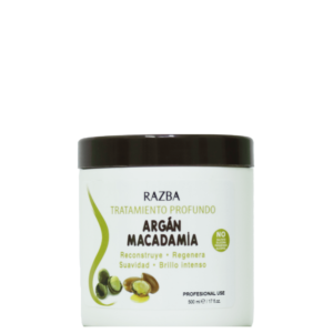 Tratramiento profundo de Argán macadamia RAZBA 17oz