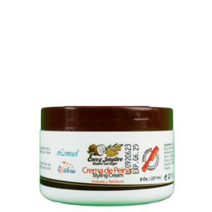 Crema de peinar Coco y Jengibre Lemuel 8oz