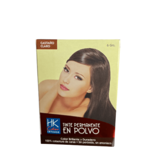 Tinte en polvo Permanente Castaño Claro HK