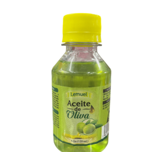Aceite de oliva Lemuel de 4oz