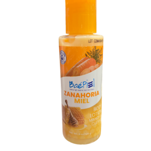 Loción para el cuerpo de Zanahoria Miel BOE de 4oz