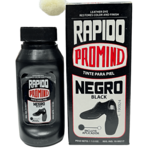 Tinte negro para calzado