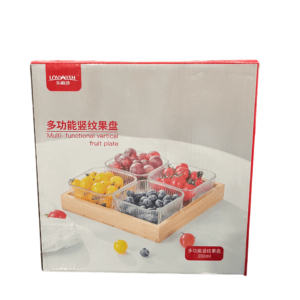 Set de envase de cristal 4pcs