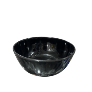 Embace de porcelana redondo pequeño negro