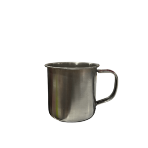Vaso de aluminio sin tapa