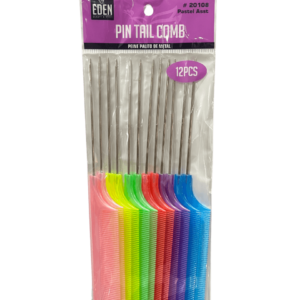 Peine de palito de metal de colores 12pcs