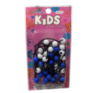 Bolita para el pelo blanca y azul KIDS
