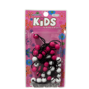 Bolita para el pelo blanca y roja KIDS