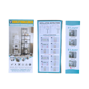 Estante para baños 5 niveles JO-378