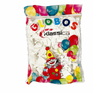 Globos de cumpleaños Klassica blanco KL-020