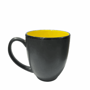 Taza de cerámica con interior de colores H307-353