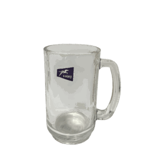 Vaso de cristal con aza set de 2pcs