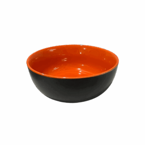 Bowl negro y naranja Y2312-M31