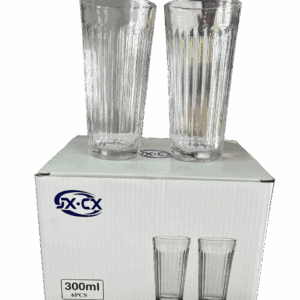 Set de vasos de cristal jx.cx 300ml