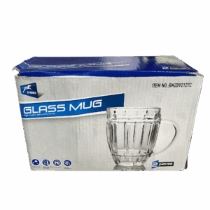 Set de vasos con mango de cristal