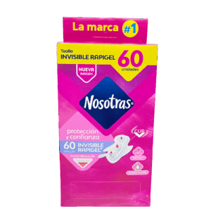 Toallas Nosotras rapigel 60pcs