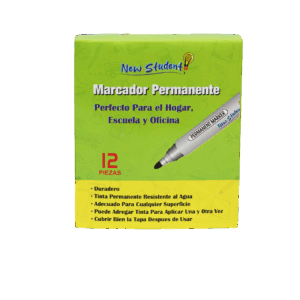 Marcador permanente new student negro NS-31