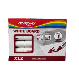 Marcador rojo de pizarra Keyroad por unidad 12/1