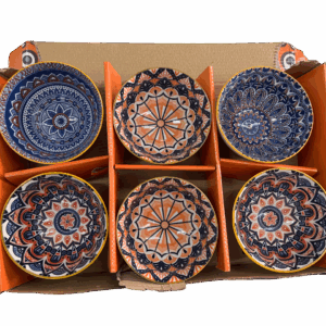 Set de bowl de cerámica 6pcs 11.8*6CM FB40088