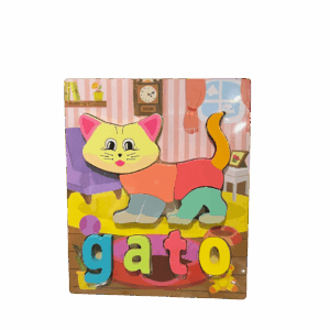 Puzzle de madera animales D9413-5