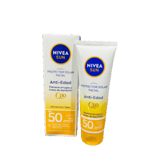 Filtro solar anti-edad nivea 50 FPS 50 ml