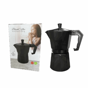 GRECA 12 TAZAS NEGRA JO-161-12 24/1